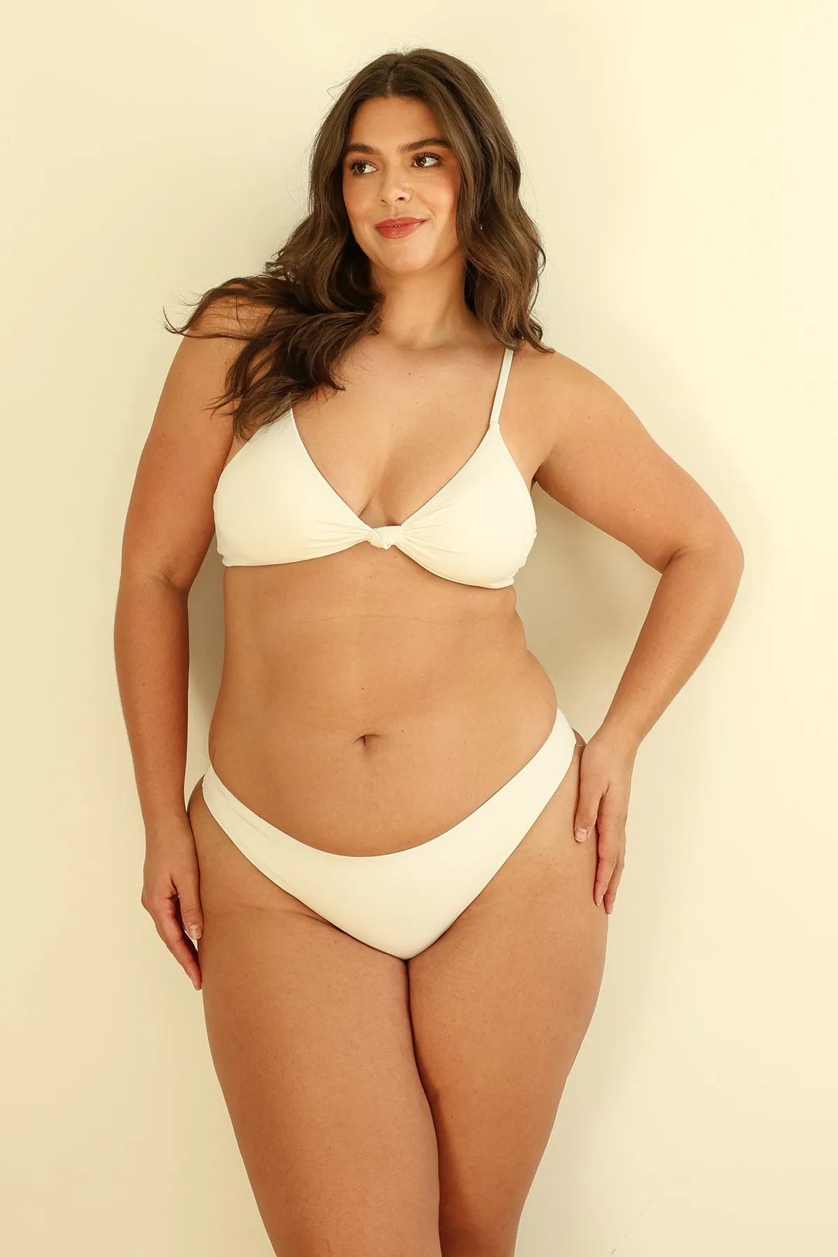 Ivory Triangle Cheeky Set sold by Dippin Daisy’s product image thumbnail 5