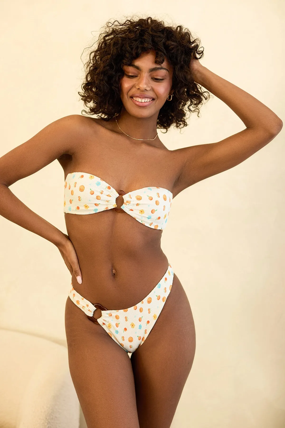 Lotus Bandeau Bikini Top sold by Dippin Daisy’s product image thumbnail 3