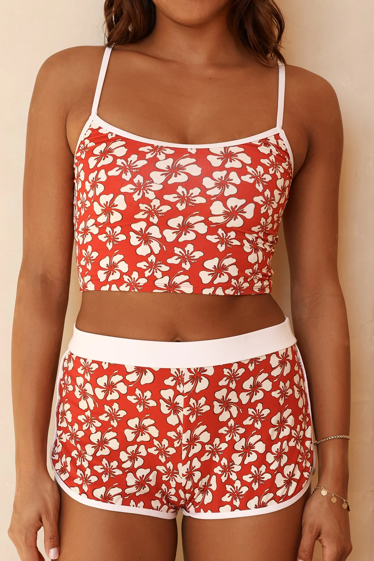 Lilo/White Tankini Full Set sold by Dippin Daisy’s product image thumbnail 3