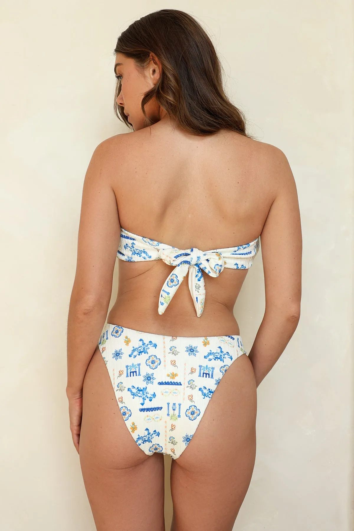 Lotus Bandeau Bikini Top sold by Dippin Daisy’s product image thumbnail 4