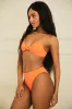 Blood Orange Triangle Cheeky Set sold by Dippin Daisy’s