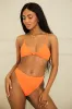 Blood Orange Triangle Cheeky Set sold by Dippin Daisy’s