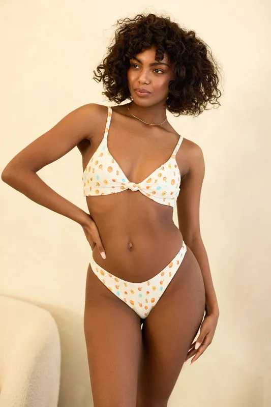 Clementine Triangle Thong Set sold by Dippin Daisy’s