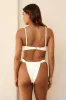 Gardenia Seashell Triangle Super Cheeky Set sold by Dippin Daisy’s