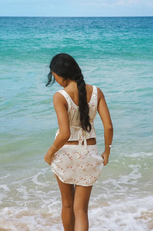 Rosewater Tank Skirt Set made by Dippin Daisy’s