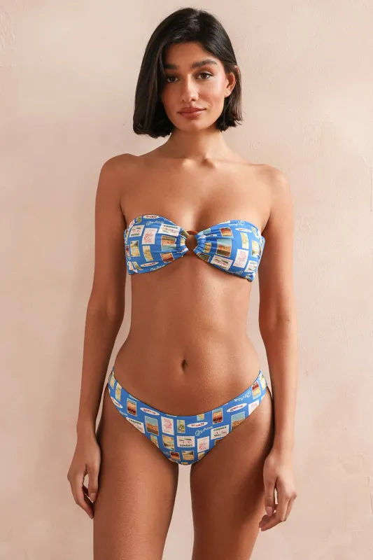 Nocturnal Cheeky Bikini Bottom made by Dippin Daisy’s