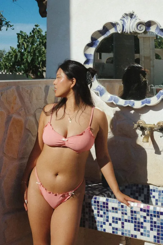 Como Bralette Bikini Top sold by Dippin Daisy’s