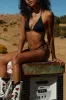 Gracie Triangle Bikini Top sold by Dippin Daisy’s