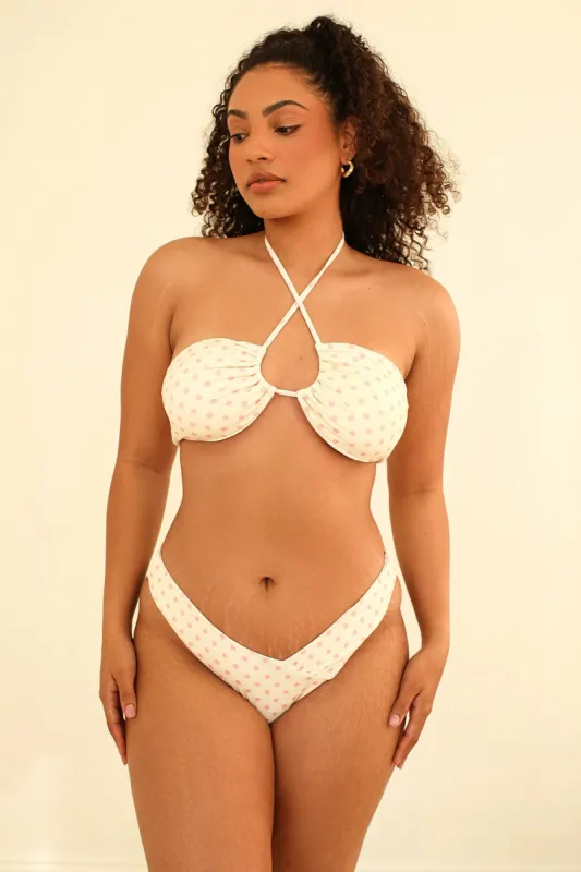 Angel Cheeky Bikini Bottom sold by Dippin Daisy’s