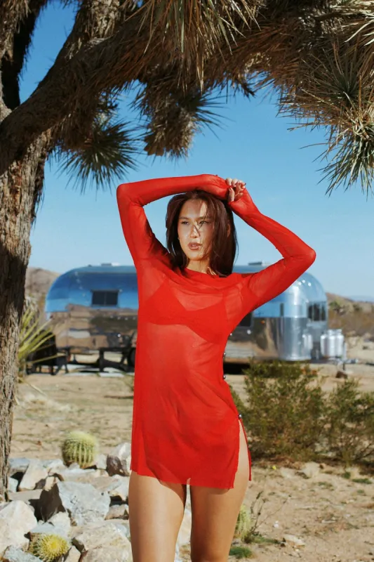 Main Long Sleeve Mesh Character Dress sold by Dippin Daisy’s