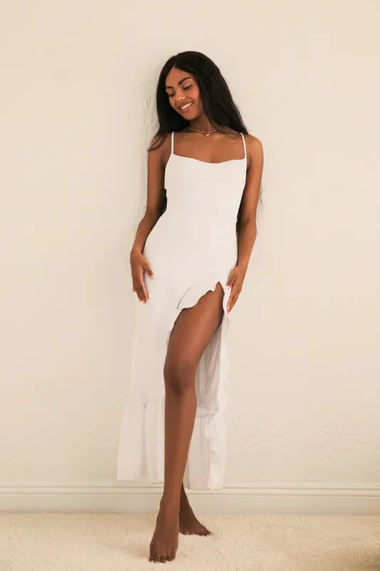 Higher Love Slit Maxi Dress sold by Dippin Daisy’s