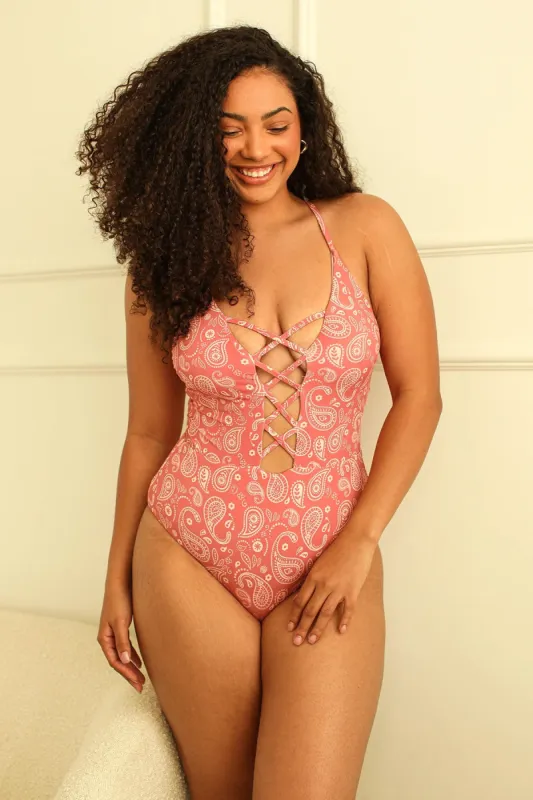 Bliss Moderate Coverage One Piece sold by Dippin Daisy’s