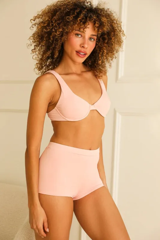 Farrah Elastic Waist Short sold by Dippin Daisy’s