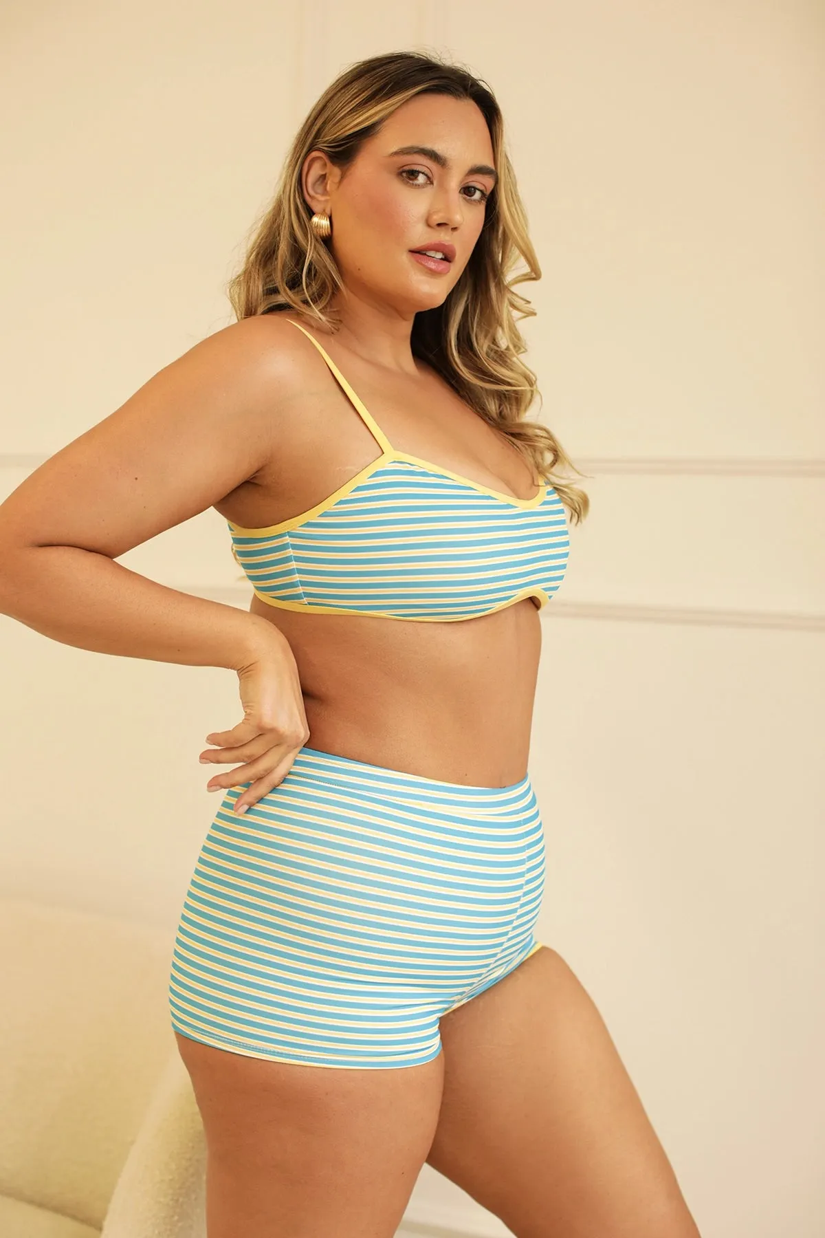 Farrah Elastic Waist Booty Short sold by Dippin Daisy’s product image thumbnail 5