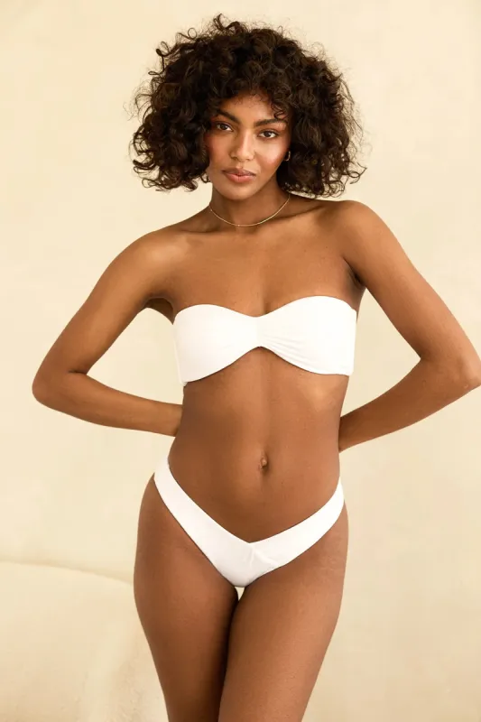 Hudson Bandeau Bikini Top sold by Dippin Daisy’s