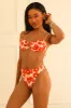 Seashore High Waisted Cheeky Swim Bikini Bottom sold by Dippin Daisy’s