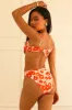 Seashore High Waisted Cheeky Swim Bikini Bottom sold by Dippin Daisy’s