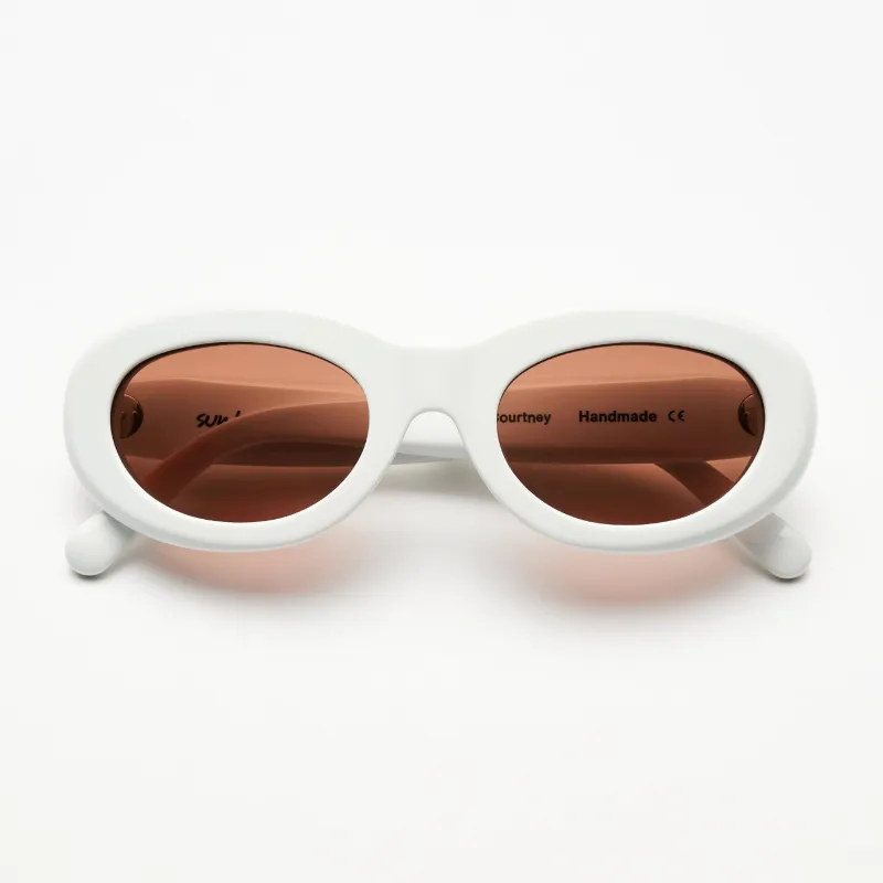 Courtney Solid White sold by Sun Buddies