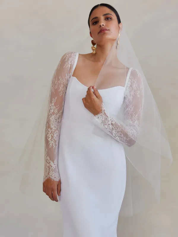 Liberty Veil - Fingertip Length sold by Park and Fifth