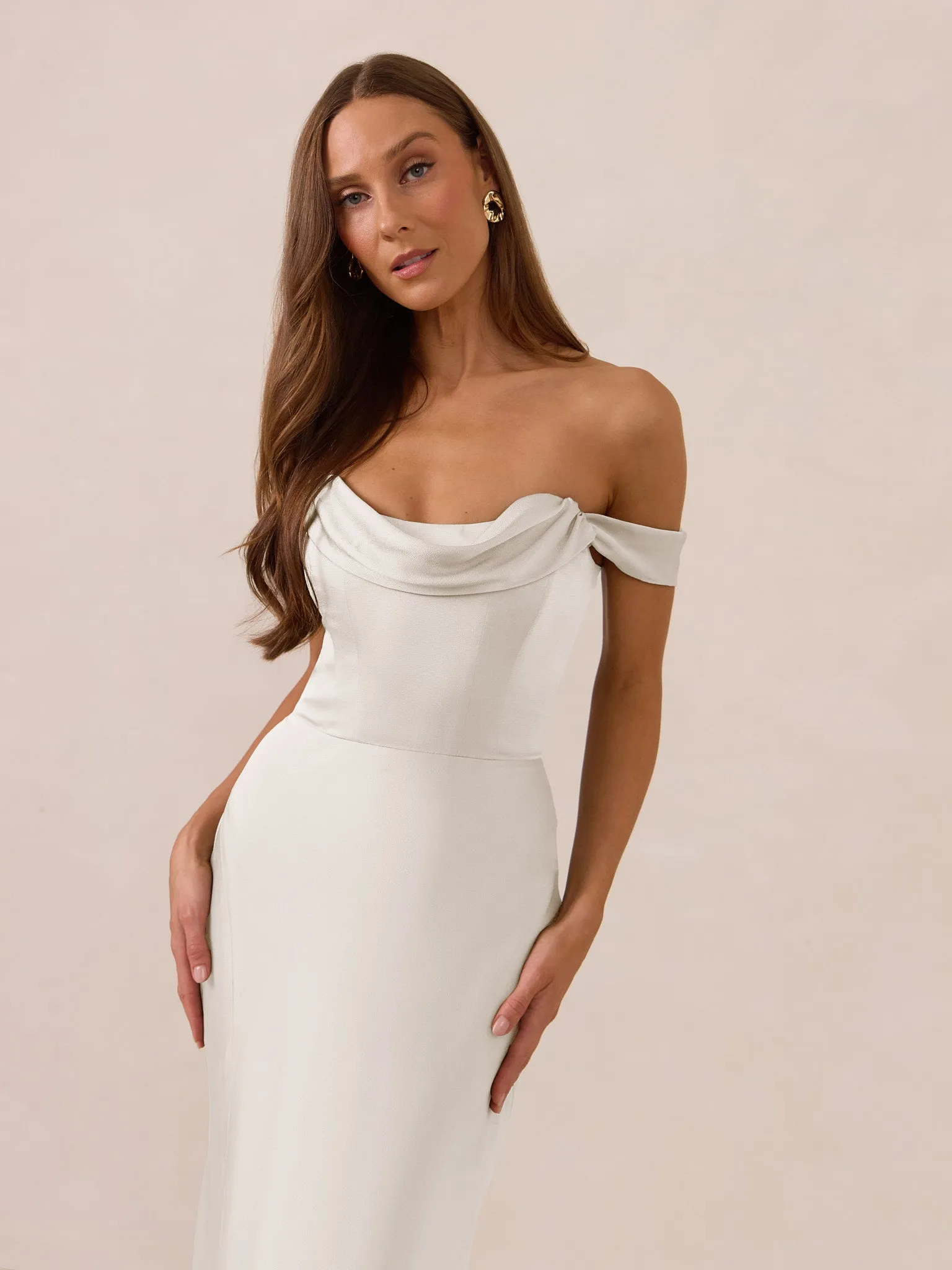 Ivory Satin Swatch sold by Park and Fifth product image thumbnail 2