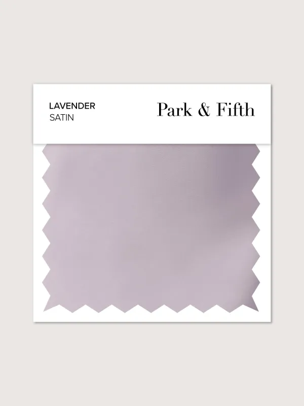 Lavender Satin Swatch sold by Park and Fifth