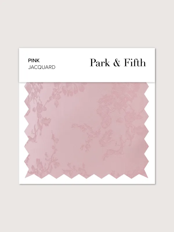 Pink Jacquard Swatch sold by Park and Fifth
