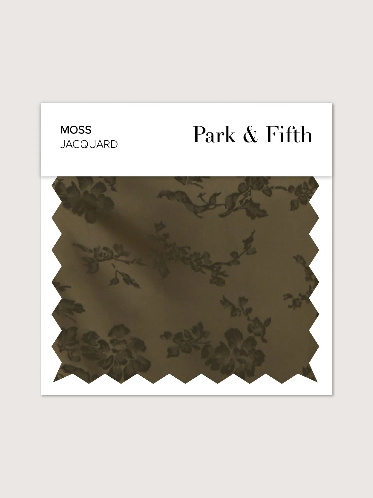 Moss Jacquard Swatch sold by Park and Fifth