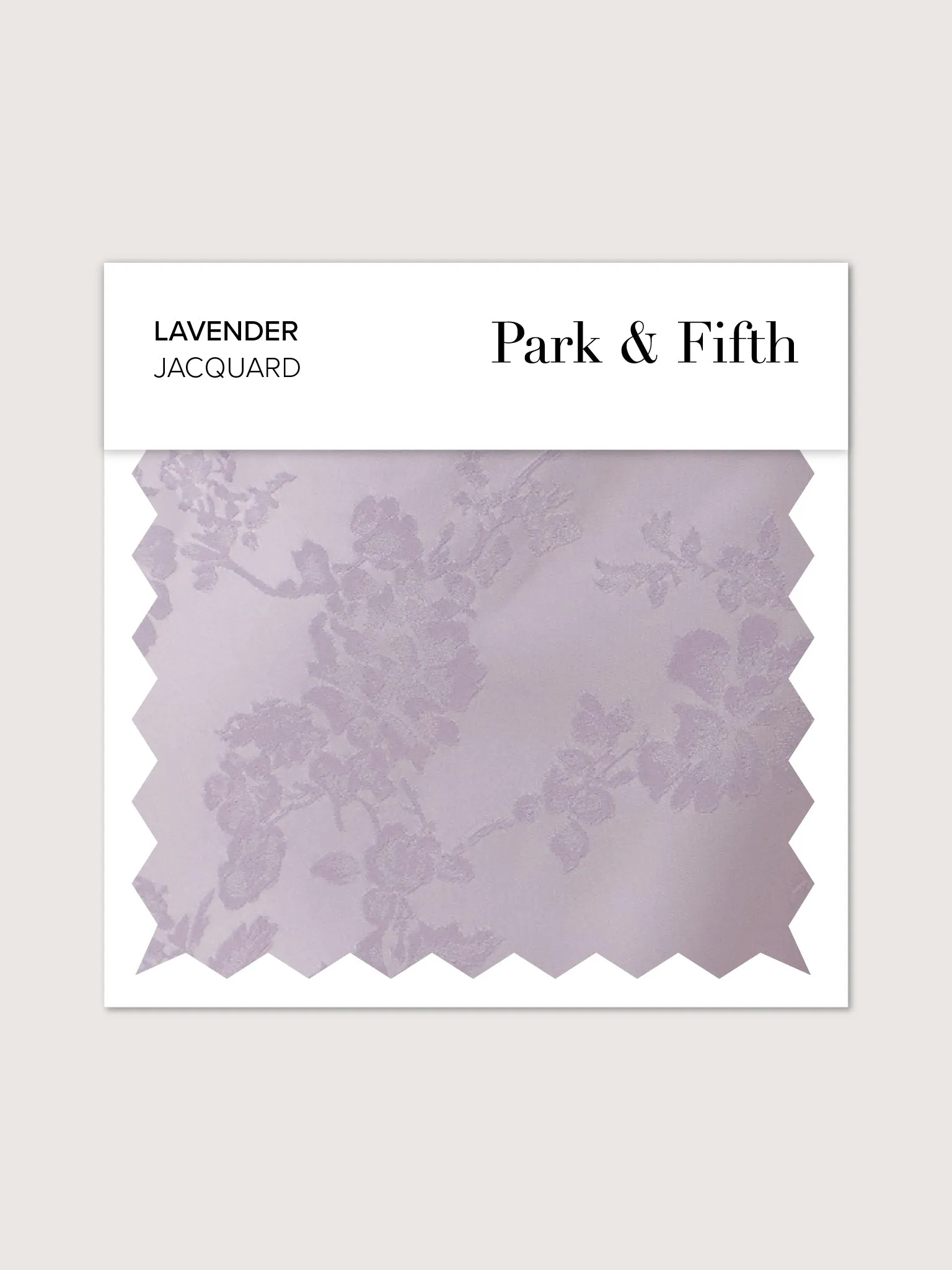 Lavender Jacquard Swatch sold by Park and Fifth