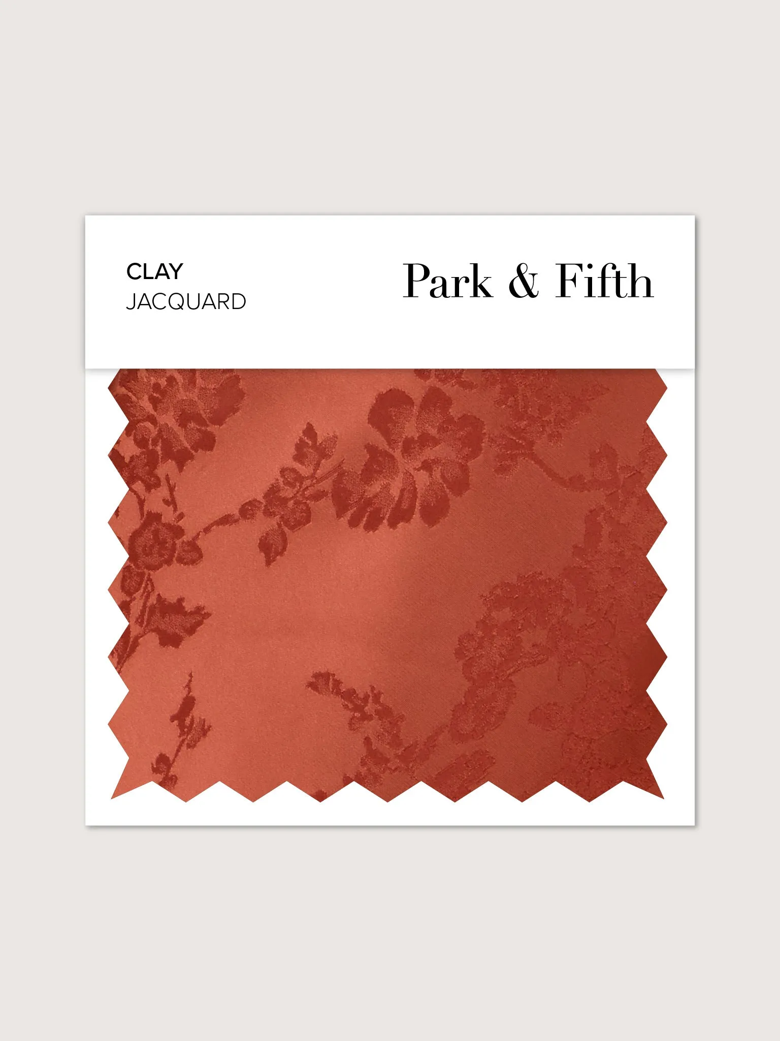 Clay Jacquard Swatch sold by Park and Fifth