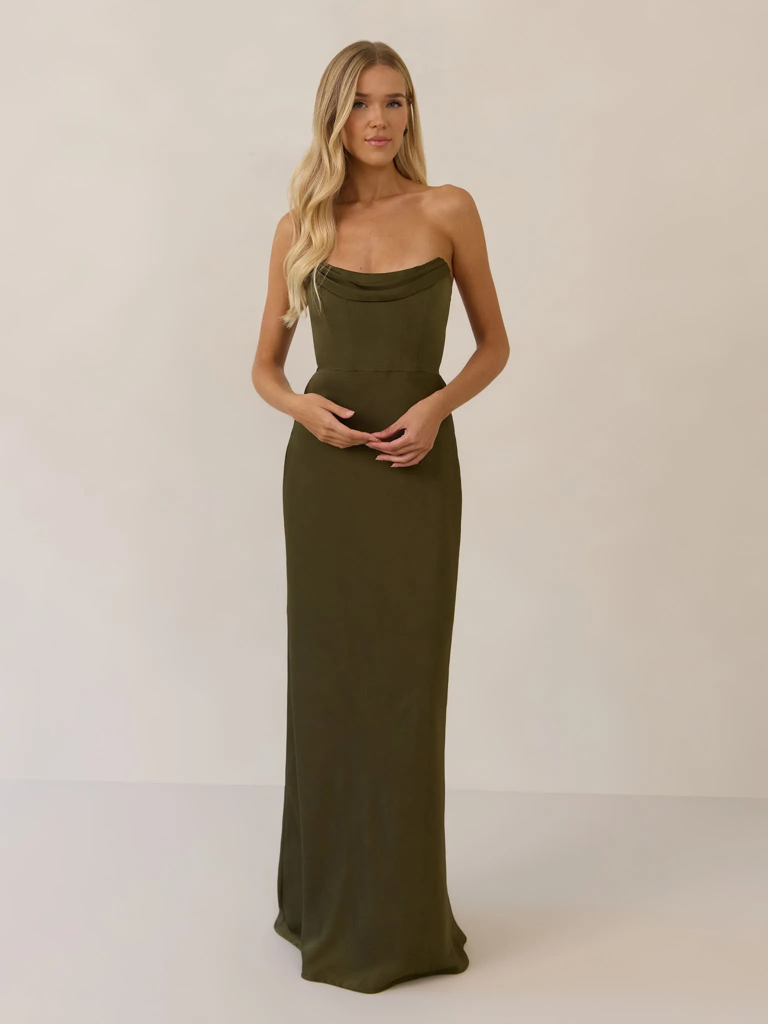 Moss Satin Swatch sold by Park and Fifth product image thumbnail 2