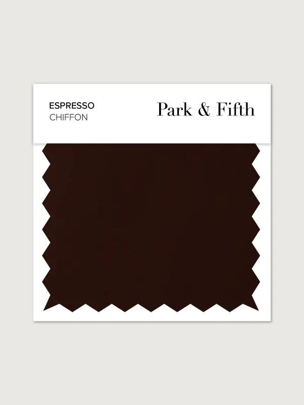 Espresso Chiffon Swatch sold by Park and Fifth