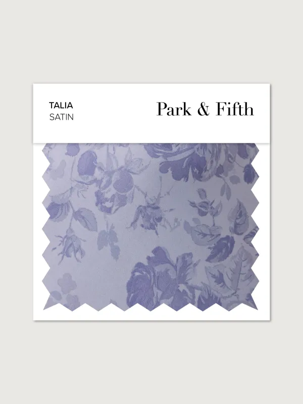 Talia Satin Swatch sold by Park and Fifth