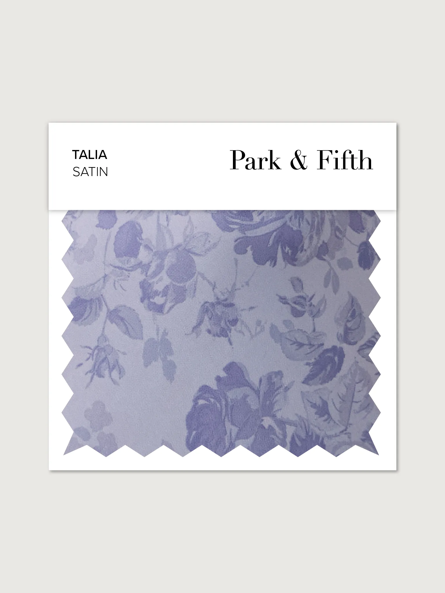 Talia Satin Swatch sold by Park and Fifth