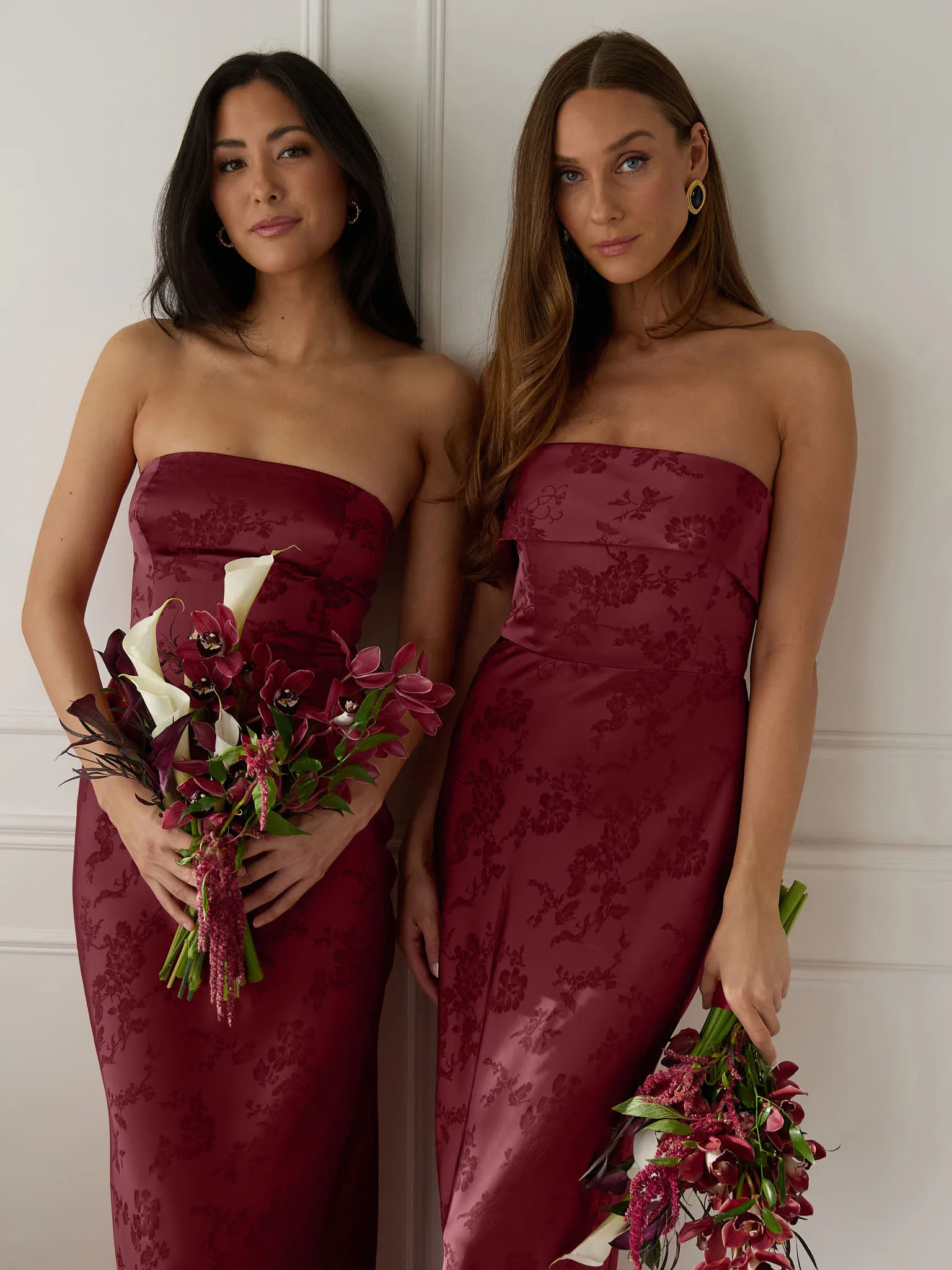 Merlot Jacquard Swatch sold by Park and Fifth product image thumbnail 2