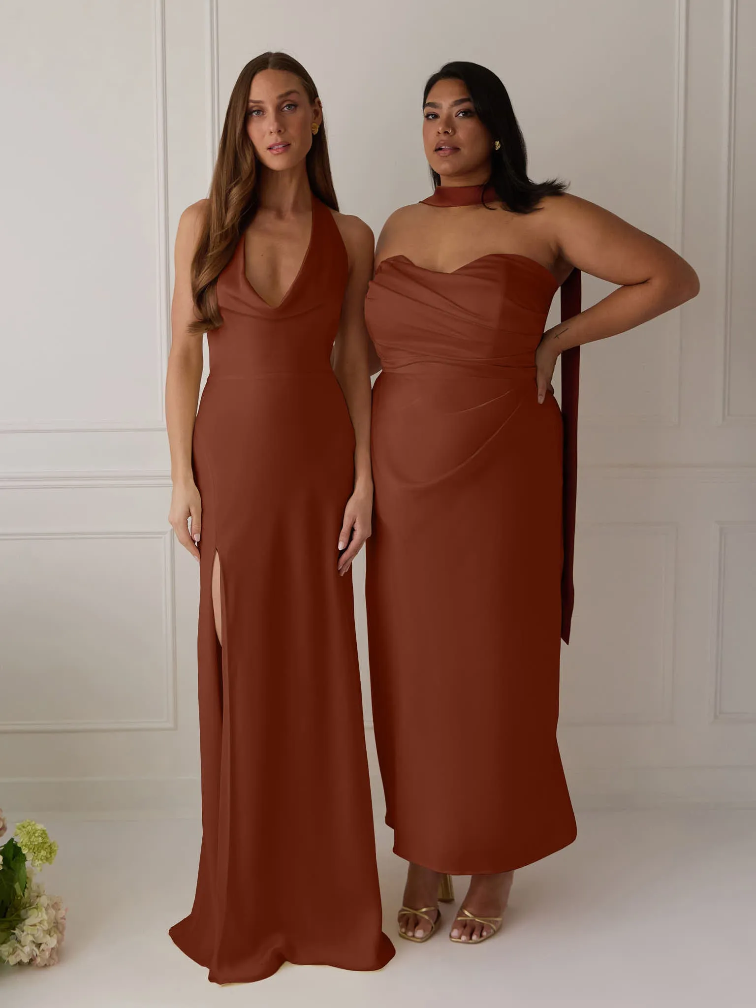 Rust Satin Swatch sold by Park and Fifth product image thumbnail 2