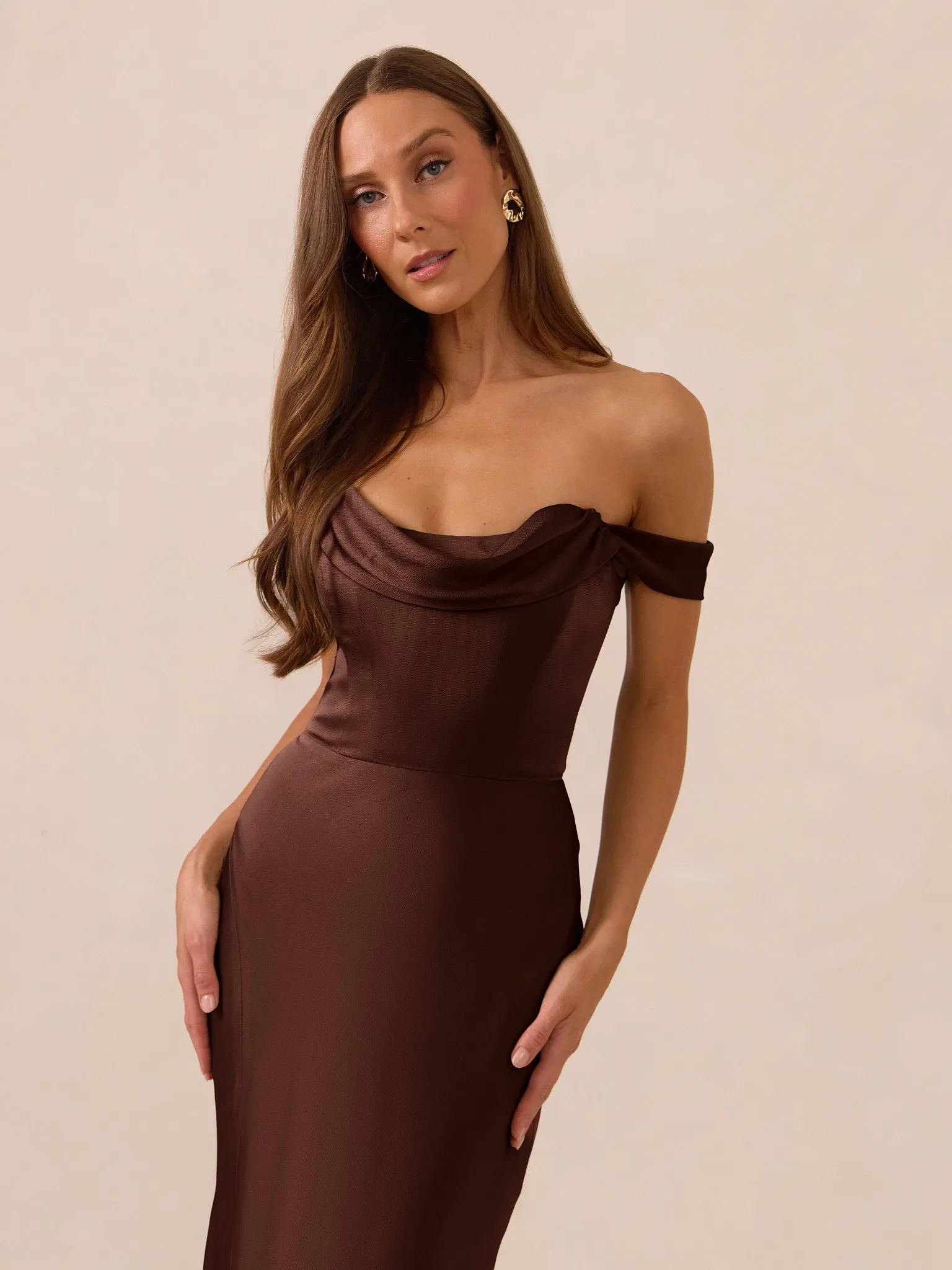 Chocolate Satin Swatch sold by Park and Fifth product image thumbnail 3