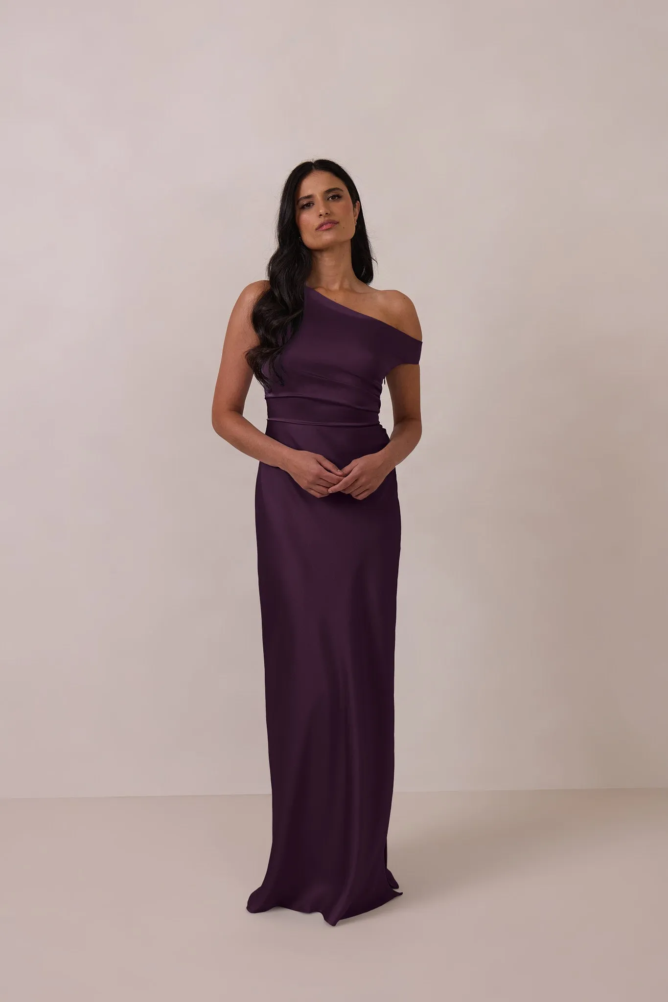 Plum Satin Swatch sold by Park and Fifth product image thumbnail 2