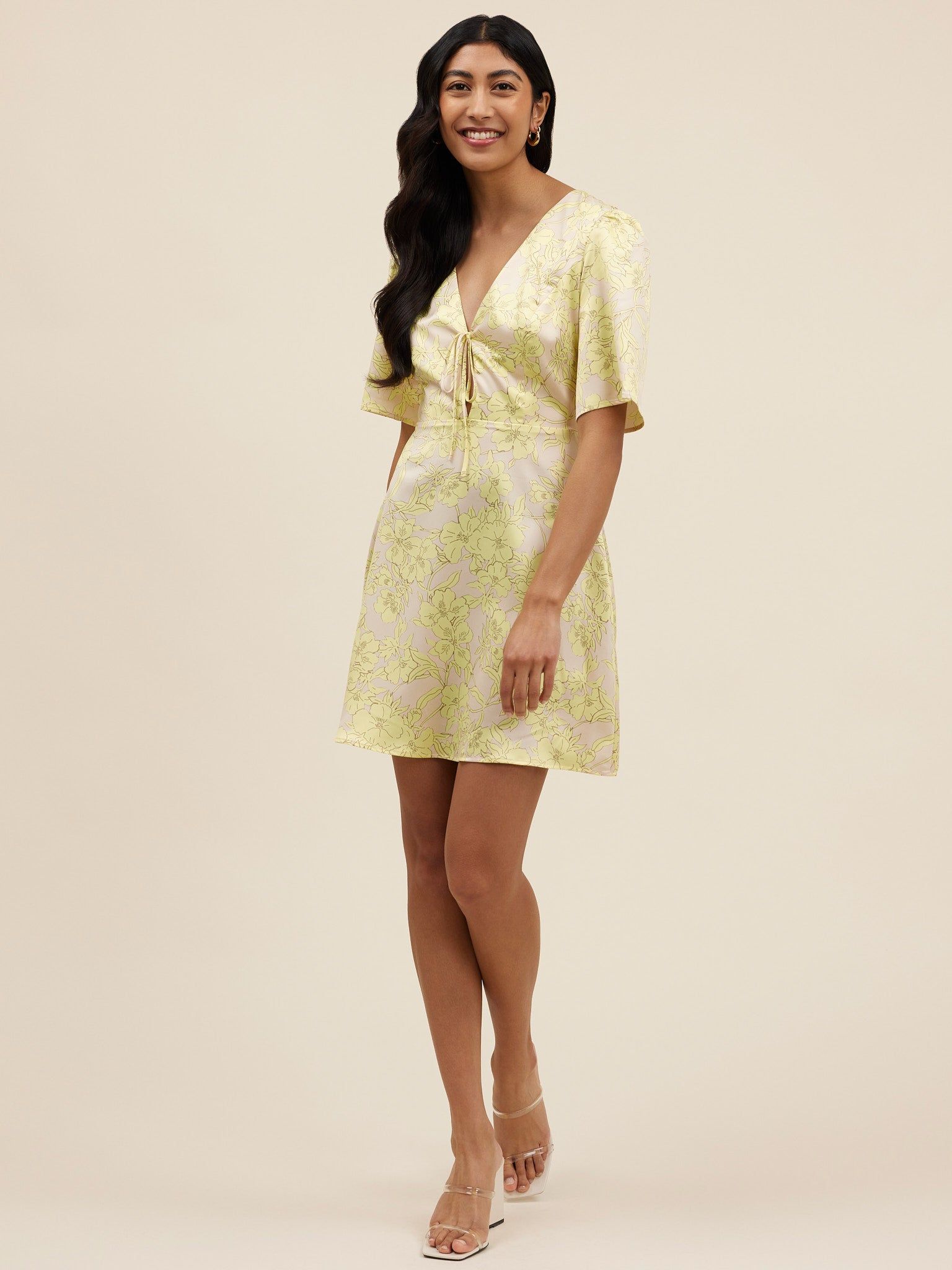 Kendal Tie Mini Dress sold by Park and Fifth product image thumbnail 4