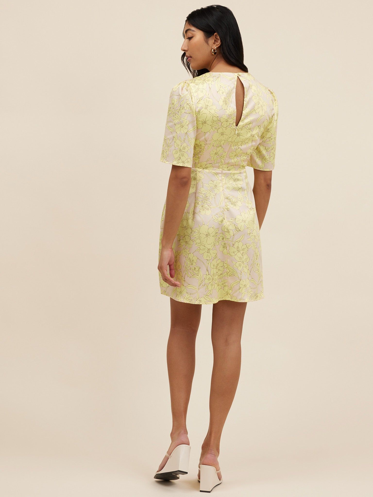 Kendal Tie Mini Dress sold by Park and Fifth product image thumbnail 6