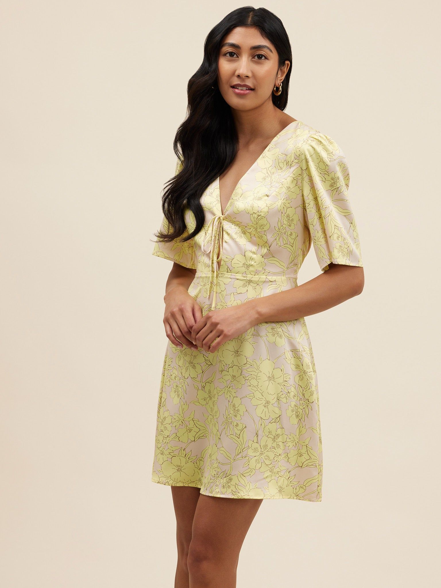 Kendal Tie Mini Dress sold by Park and Fifth product image thumbnail 5