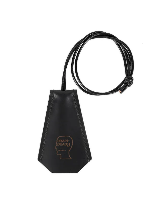 Brain Dead x Alterior Leather Key Holder - Black sold by Brain Dead