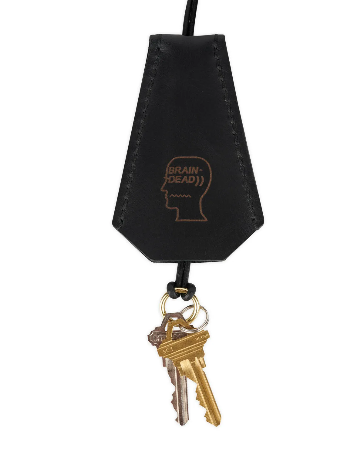 Brain Dead x Alterior Leather Key Holder - Black sold by Brain Dead product image thumbnail 2