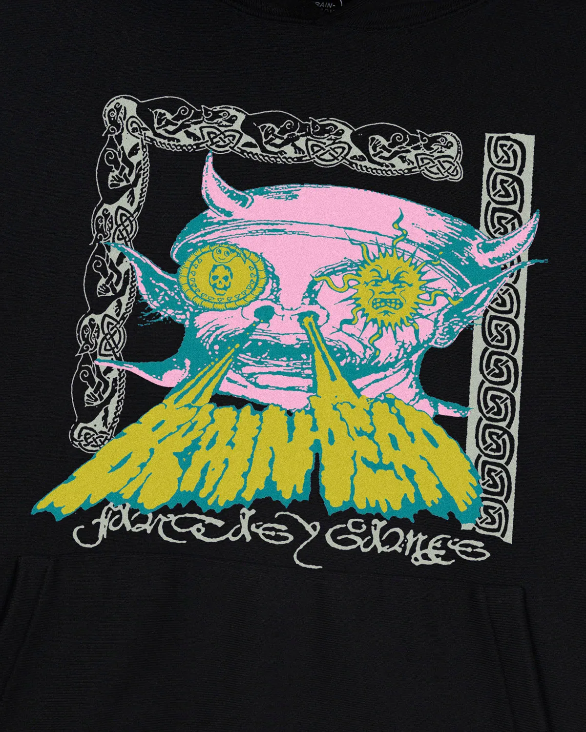Brain Dead Fantasy Games Hooded Sweatshirt - Black sold by Brain Dead product image thumbnail 3