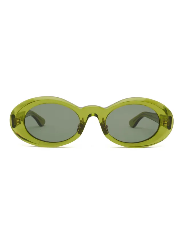 Oyster Post Modern Primitive Eye Protection - Green sold by Brain Dead
