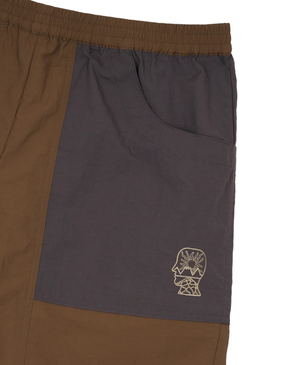 Nylon Equipment Utility Short - Brown sold by Brain Dead product image thumbnail 3