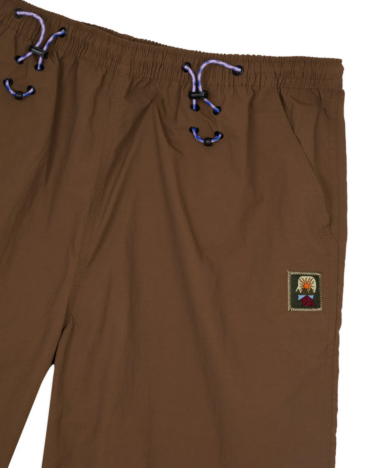 Nylon Paneled Climbing Capri - Brown sold by Brain Dead product image thumbnail 3