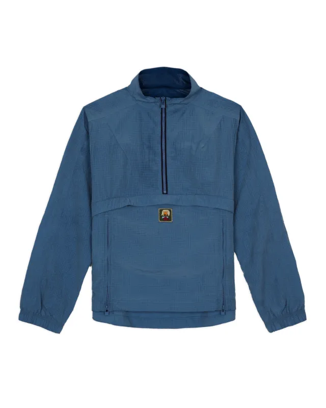 Brain Dead Equipment Tempo Zip Pullover - Slate Blue made by Brain Dead