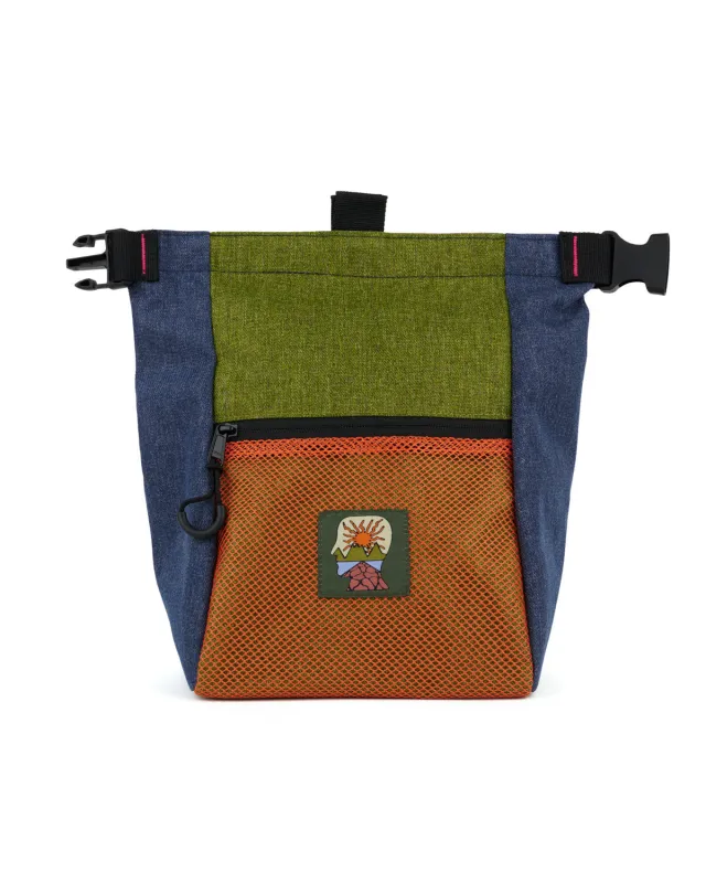 Large Brain Dead Equipment Chalk Bag - Green Multi sold by Brain Dead