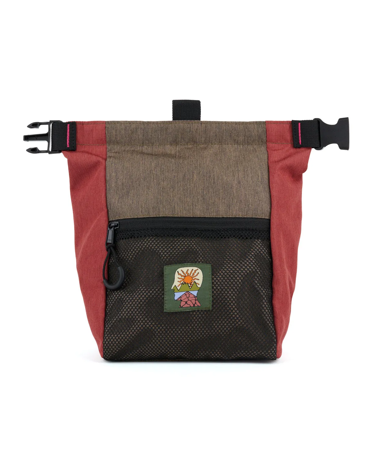 Large Brain Dead Equipment Chalk Bag - Brown Multi sold by Brain Dead