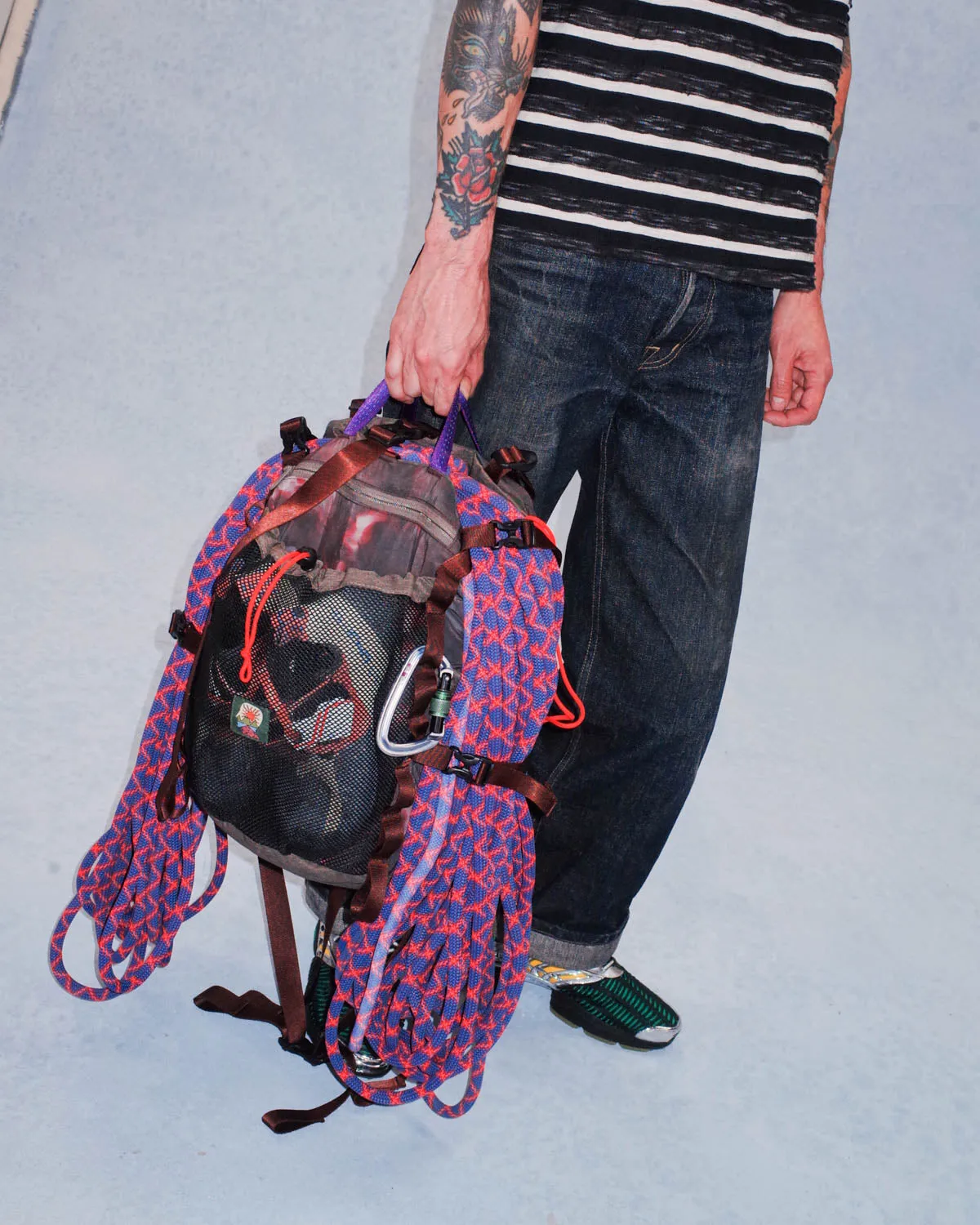Brain Dead Equipment Climbing Backpack - Marble Multi sold by Brain Dead product image thumbnail 2